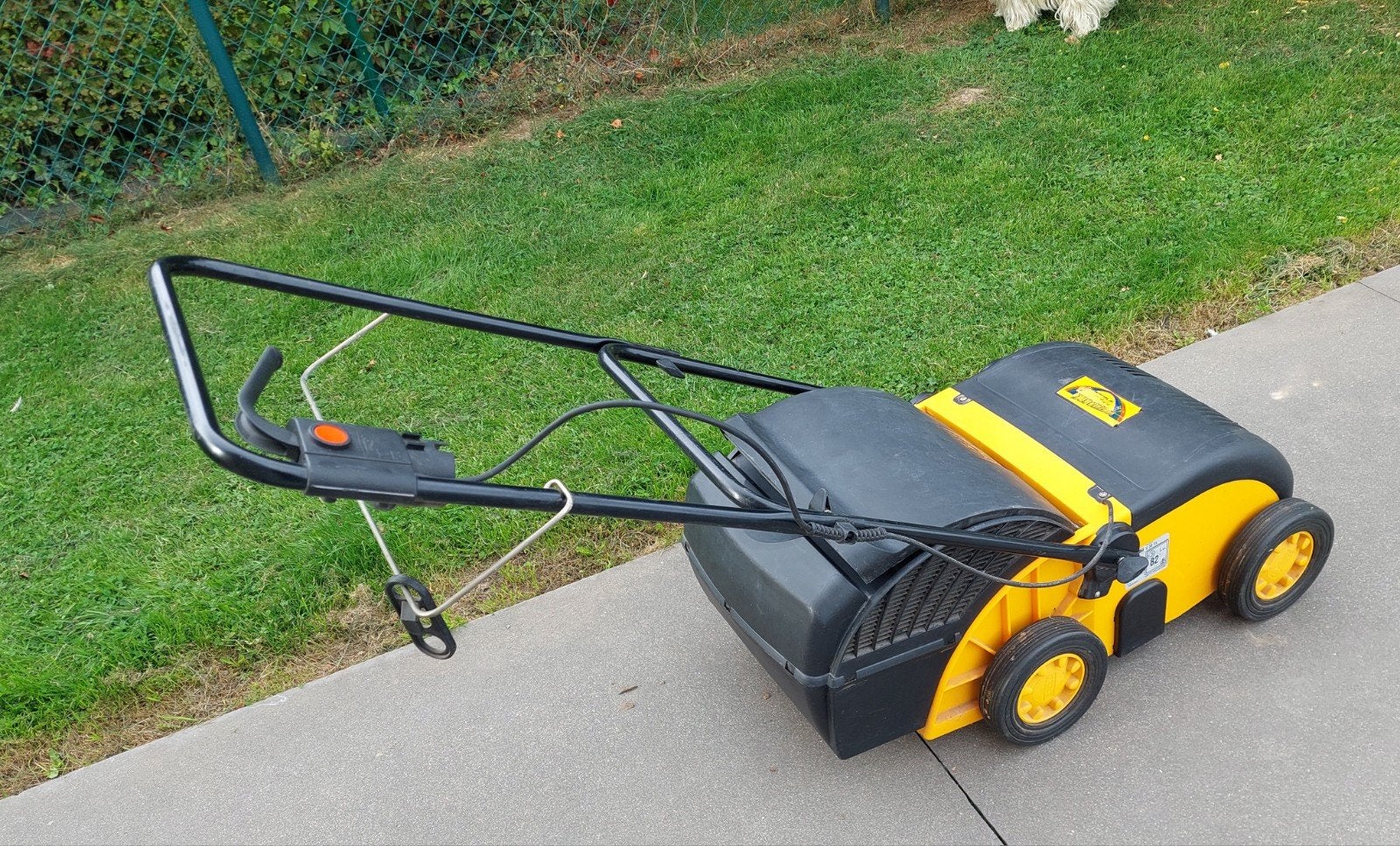 Scarificateur électrique Fleurelle V 32 EL avec bac, Enlèvement, Utilisé, Électrique, Fleurelle