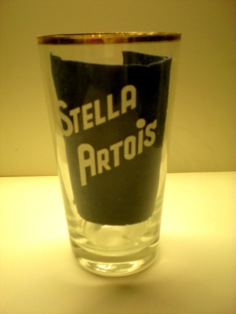 STELLA ARTOIS 25 cl (13 cm), Verzamelen, Biermerken, Ophalen of Verzenden, Zo goed als nieuw, Glas of Glazen, Stella Artois