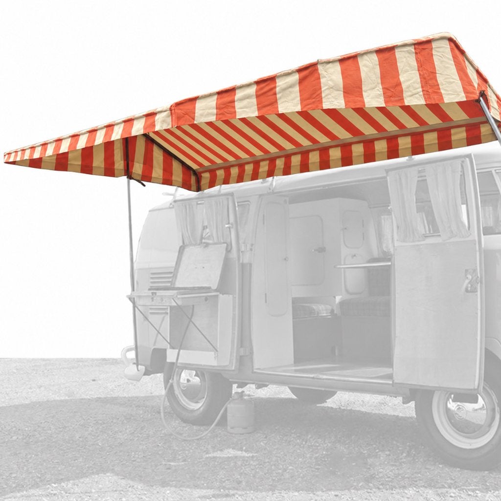 VW T1 'Split-bus' Westfalia met hefdak (oranje-wit), Ophalen of Verzenden, Nieuw