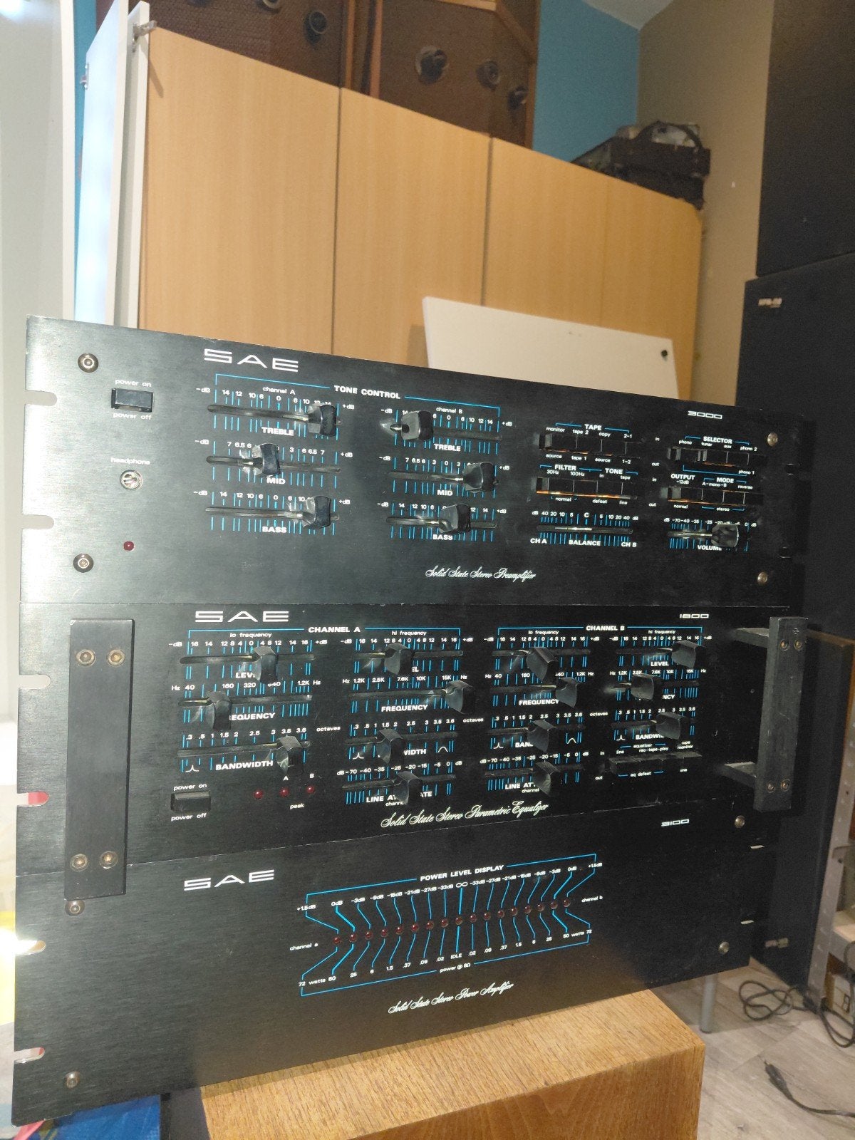 SAE-versterker, Audio, Tv en Foto, Versterkers en Ontvangers, Ophalen of Verzenden