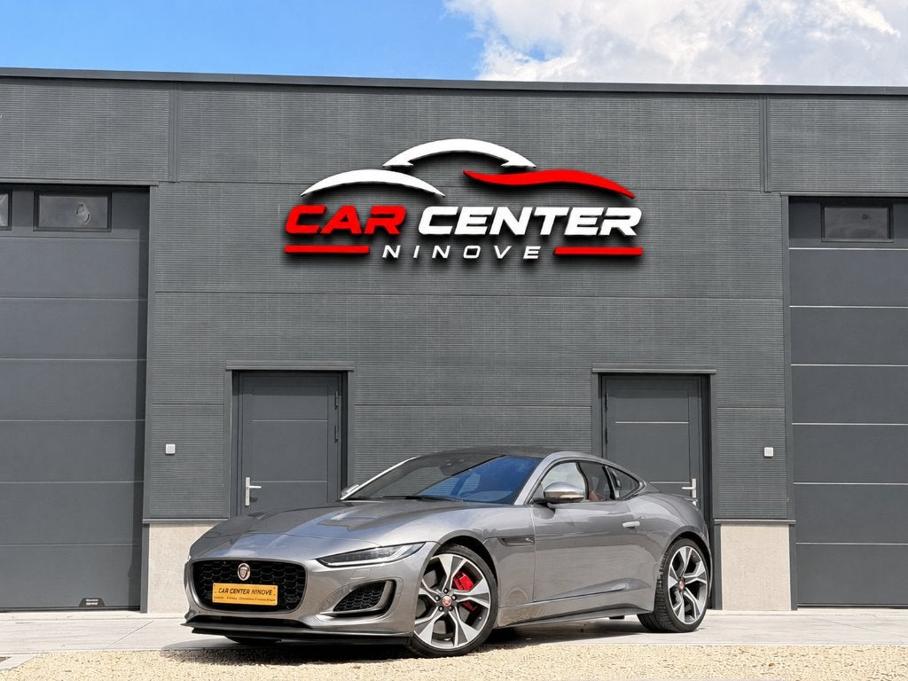 Jaguar F-Type Coupé 2.0 P300, Autos, Jaguar, Cuir, Argent ou Gris, Achat, F-type