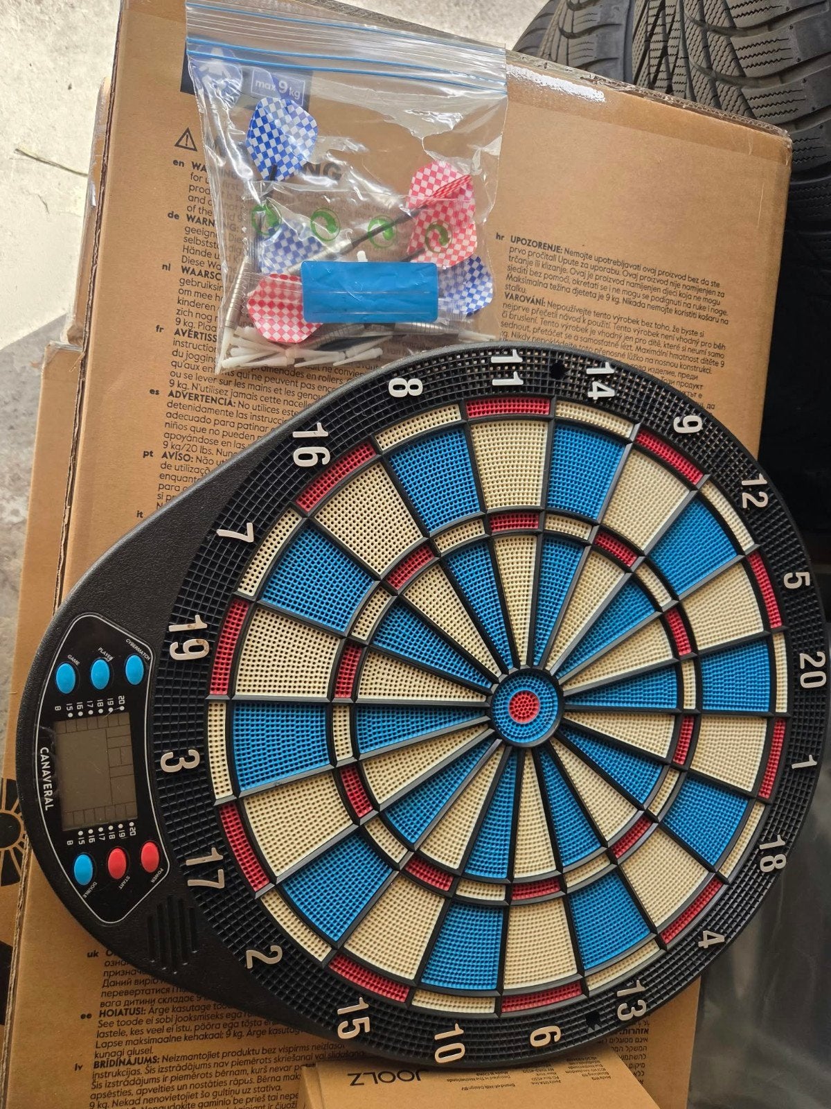 €10 elektronische Darts, Sport en Fitness, Ophalen