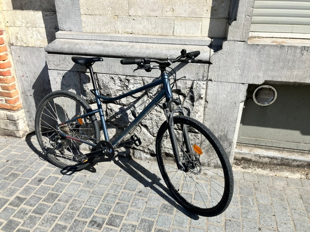 Fiets van 3 maanden oud van Decathlon, in uitstekende staat., Fietsen en Brommers, Fietsen | Mountainbikes en ATB, Gebruikt, Hardtail