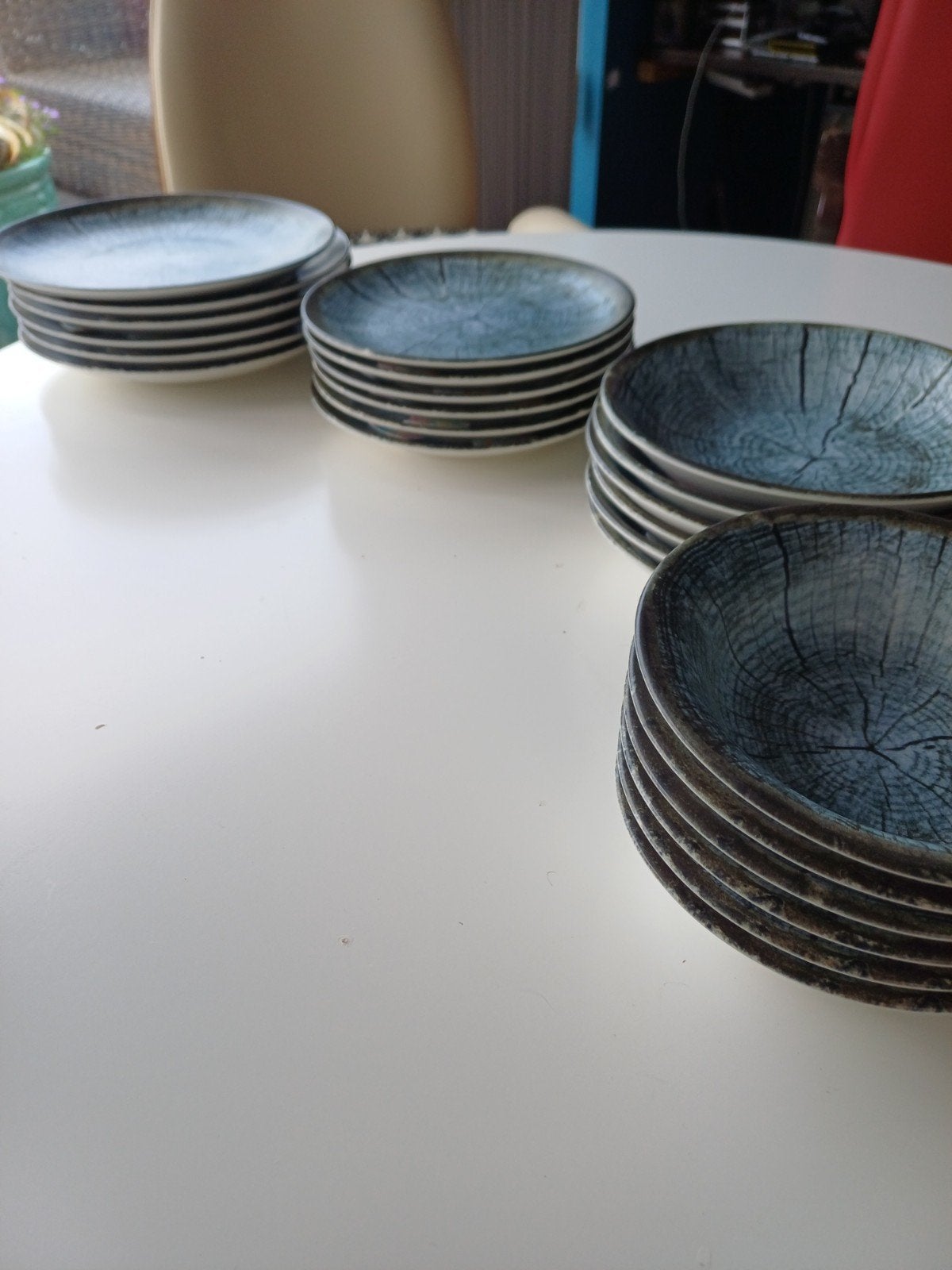 24 delig servies van corendon by Kutahya, Ophalen, Bord(en)