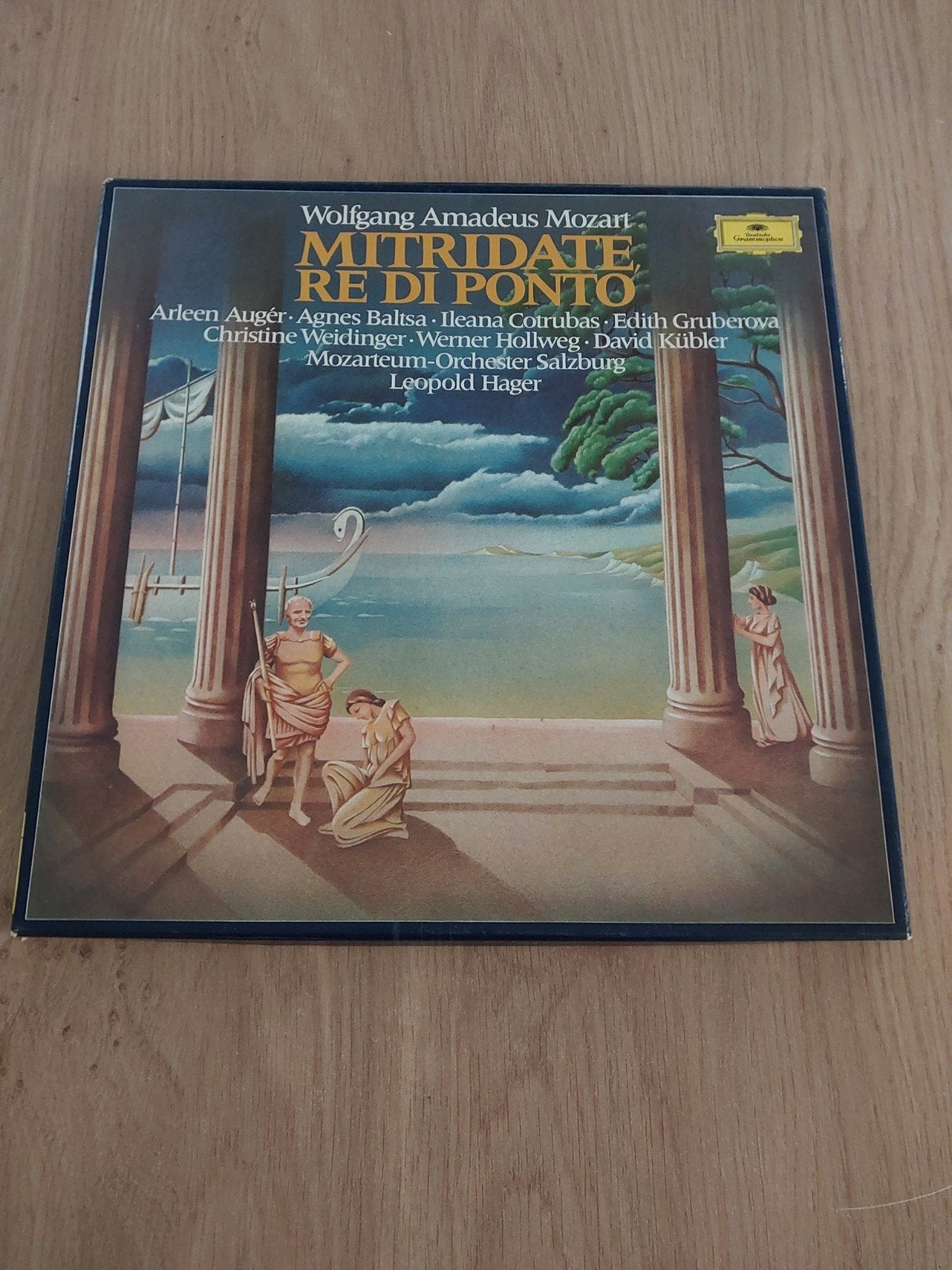 4 vinyles 33t Mitridate Re Du Ponto Mozart, CD & DVD, Vinyles | Classique, Enlèvement ou Envoi