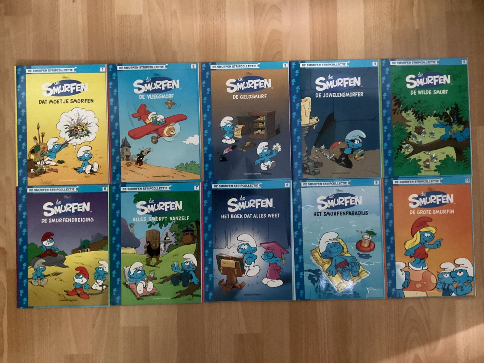Collectie Strips De Smurfen, Ophalen of Verzenden, Stripboek