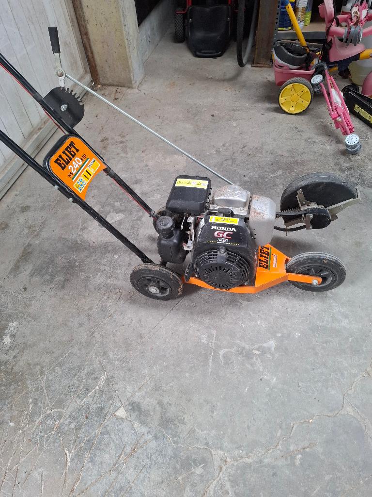 Graskantensnijder elliet, Tuin en Terras, Grastrimmers, Ophalen, Gebruikt, Benzine, Eliet