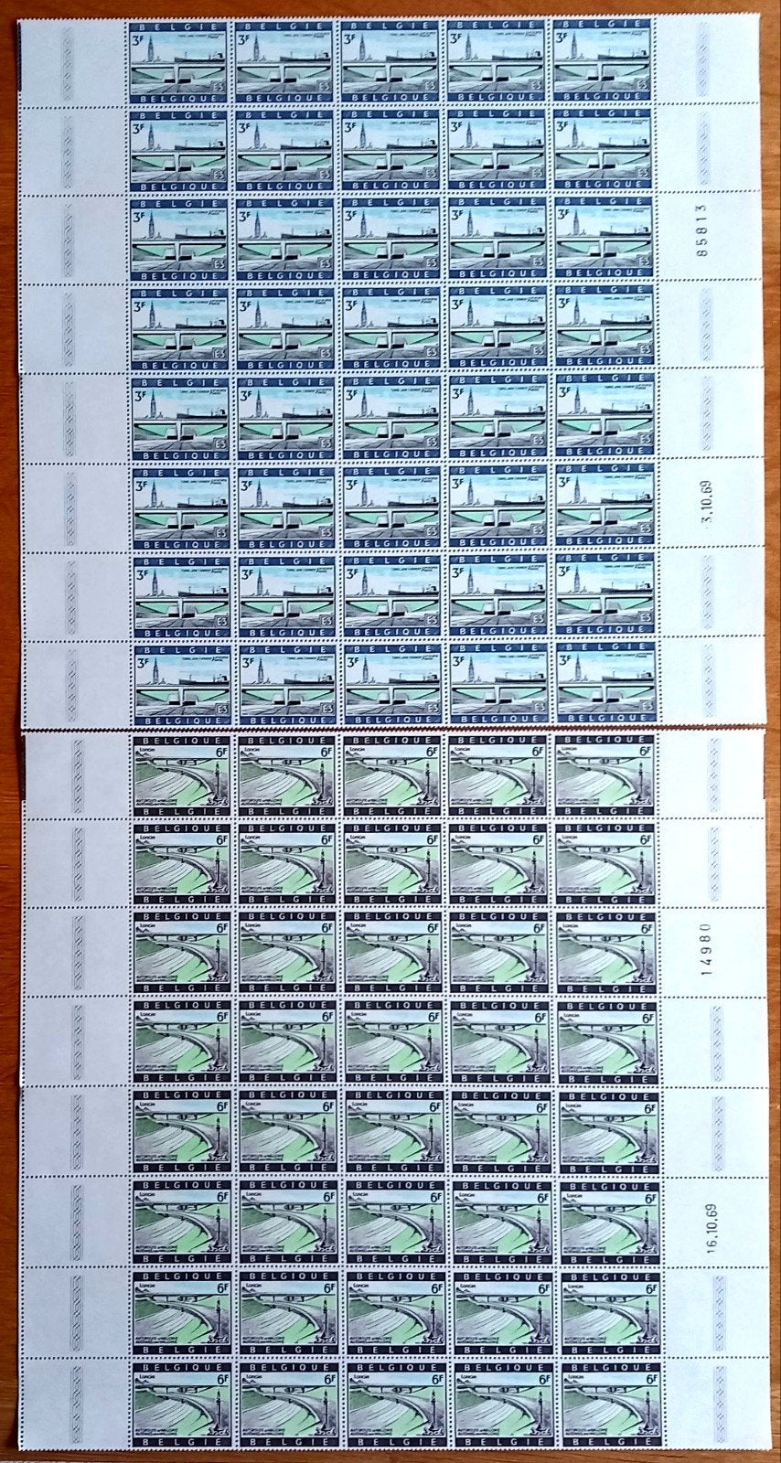 Kennedy Tunnel 1969 - Loncin MNH Interchange**, Verzenden, Orginele gom, Postfris, Postfris