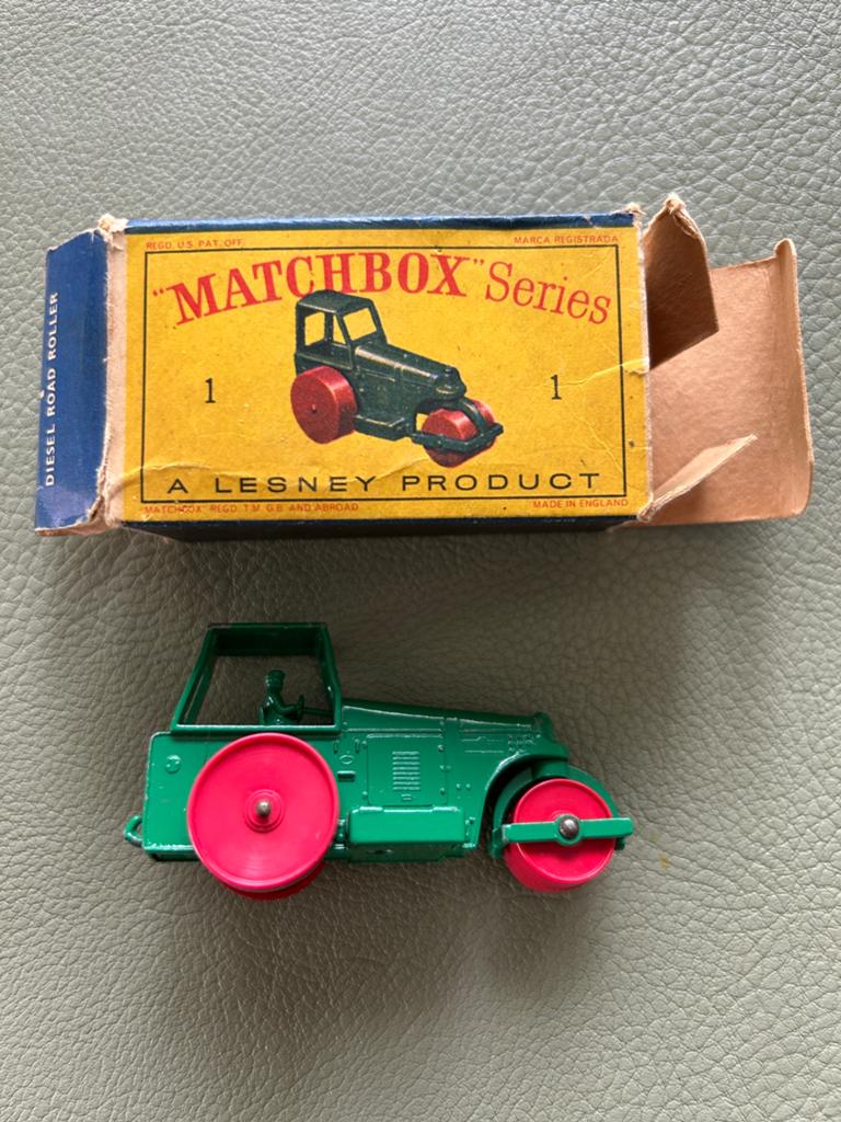 Road roller Matchbox 1, Enlèvement ou Envoi
