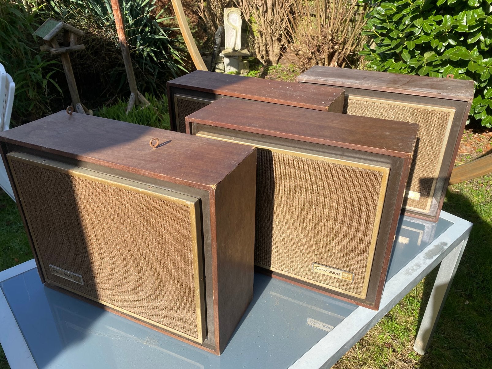 Set van 4x Rowe Ami EX401 Jukebox Wall Speakers, Collections, Machines | Jukebox, Enlèvement, Utilisé, 1960 à 1970, Ami