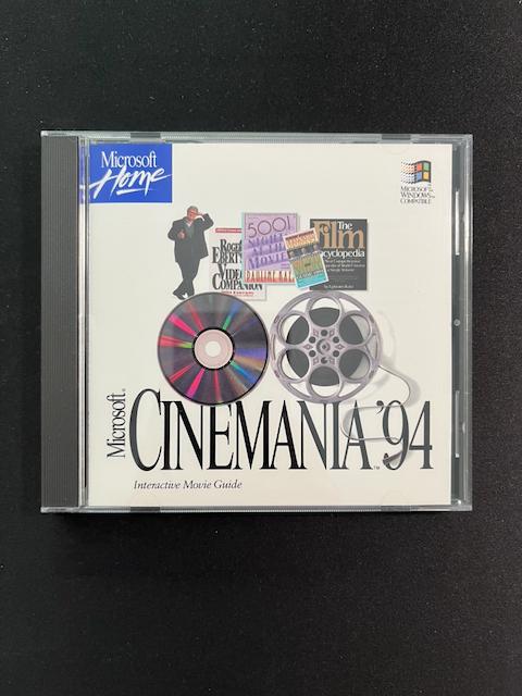 Microsoft CD-ROM Cinemania '94 - vintage, Computers en Software, Ophalen of Verzenden