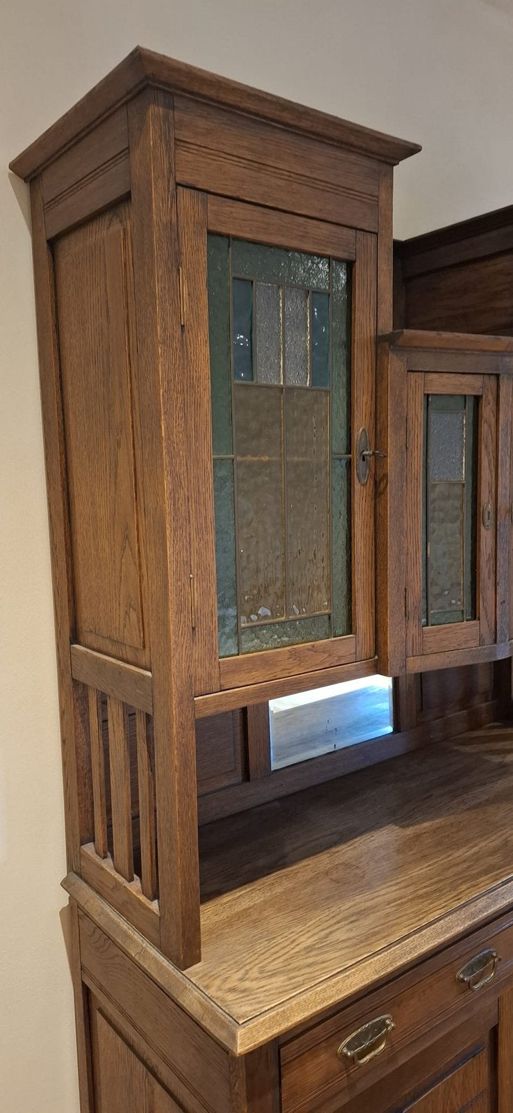 Armoire ancienne, Maison & Meubles, Armoires | Buffets, 25 à 50 cm, Avec tablette(s), 100 à 150 cm, Enlèvement
