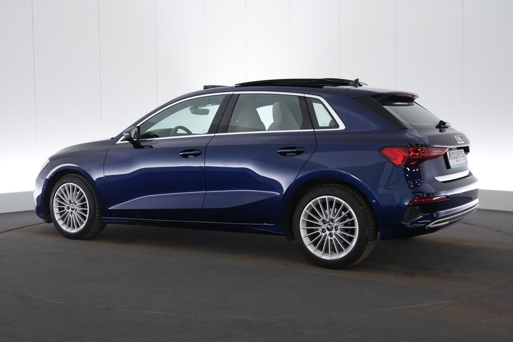 (2BQC786) AUDI A3 SPORTBACK, Adaptive Cruise Control, Blauw, Bedrijf, 5 zetels