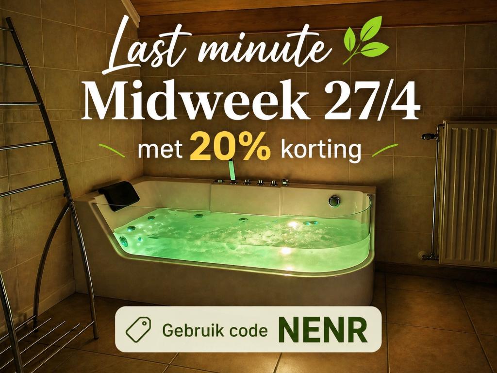 Wellness in de Ardennen, Midweek 27/4 met 20% korting, Vakantie, 2 slaapkamers, Overige typen, Landelijk, Eigenaar