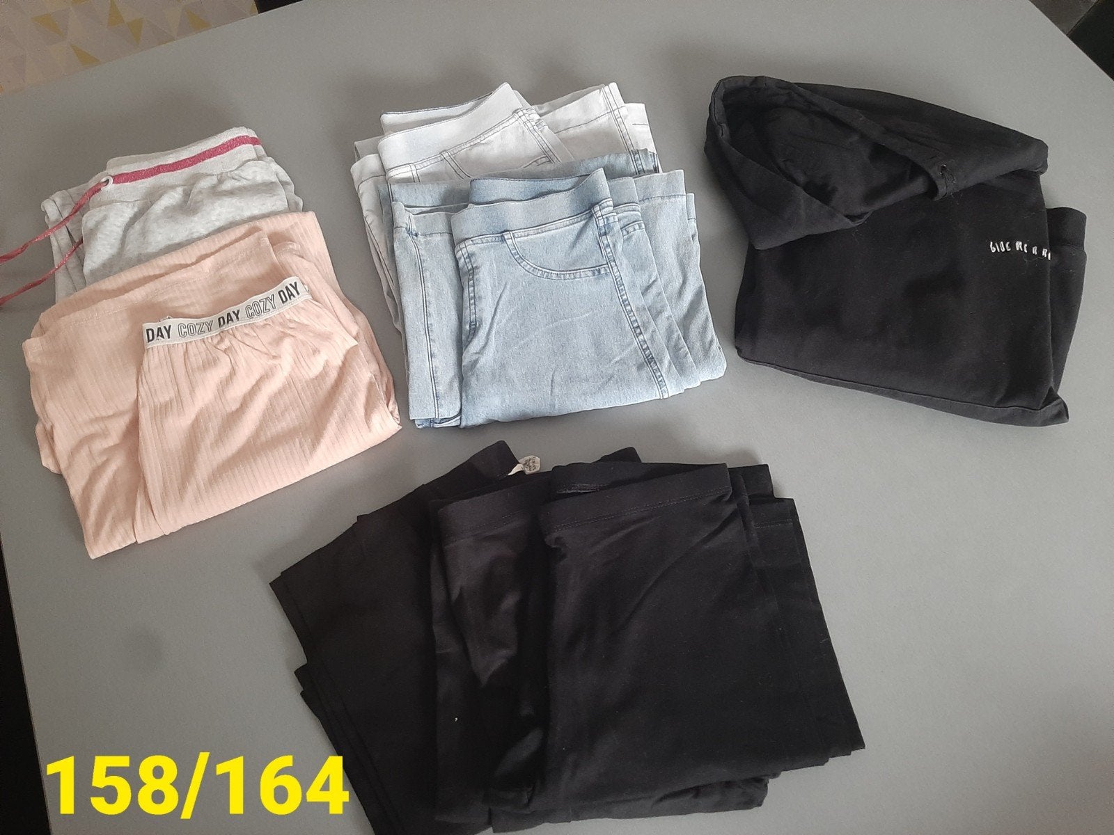 pakketje kleding 158/164, Kinderen en Baby's, Kinderkleding | Schoenen en Sokken, Ophalen