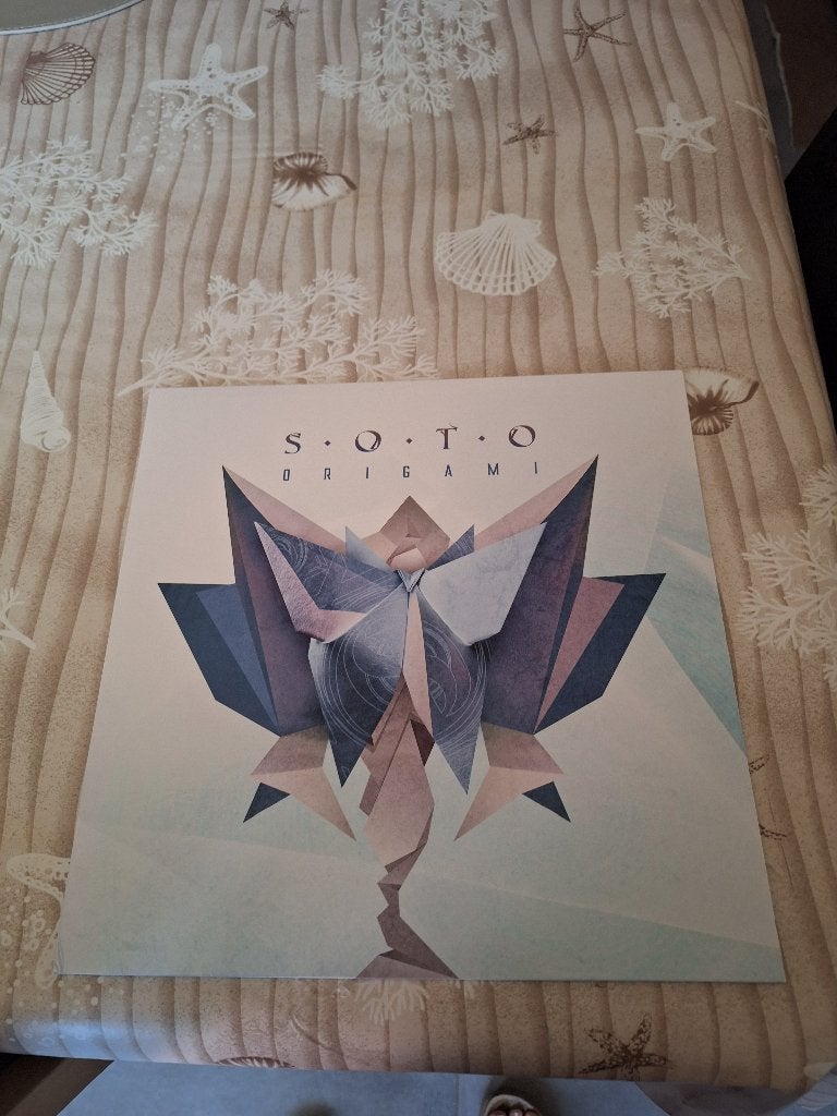 SOTO / origami 1lp. 2019. orginele persing. blue lp., LP, Enlèvement ou Envoi, Hard rock, Comme neuf