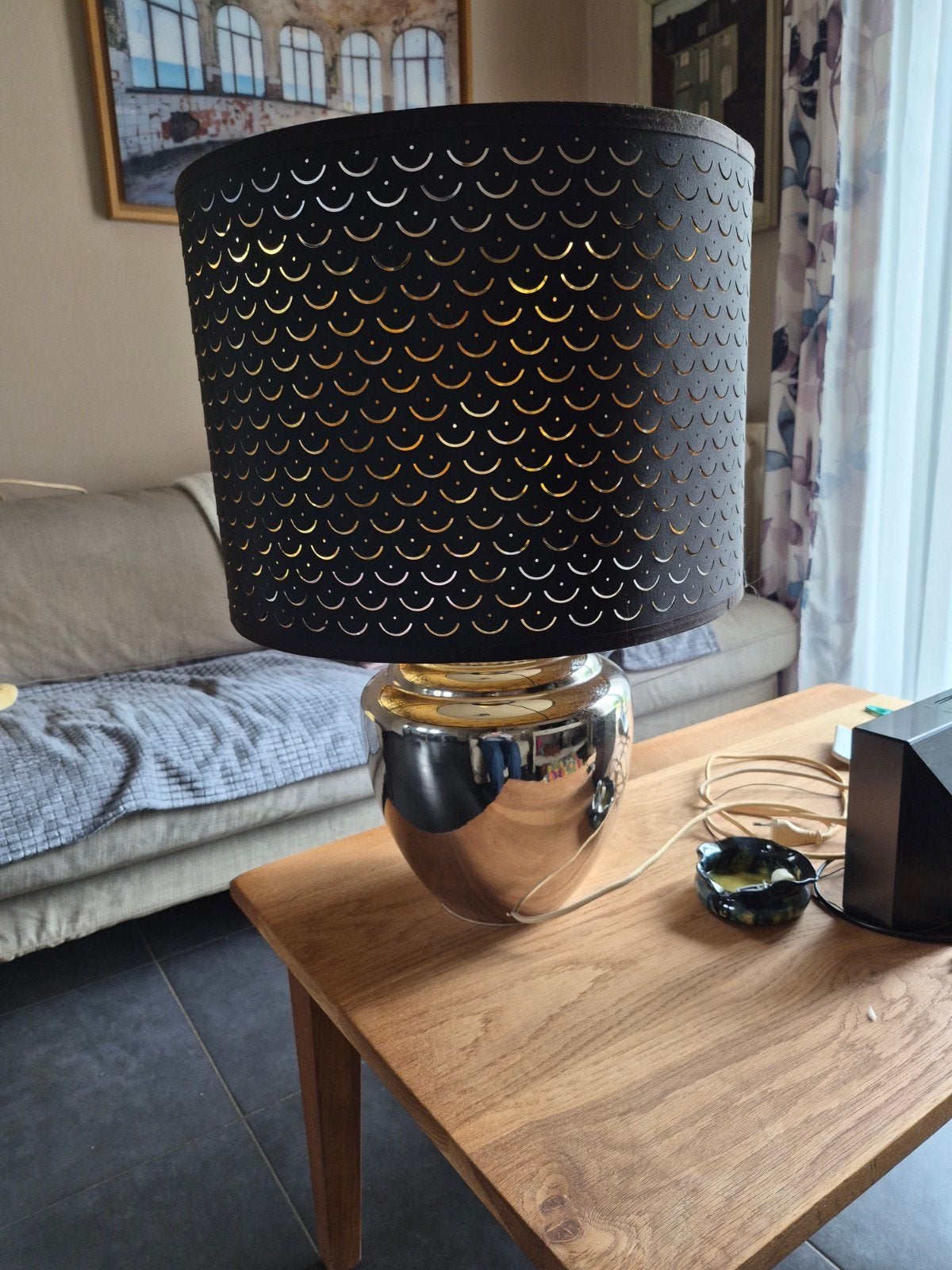 Lampe de table, Enlèvement