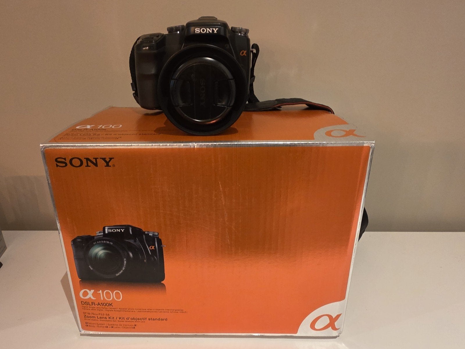 Sony dslr a100 camera, Enlèvement, Sony