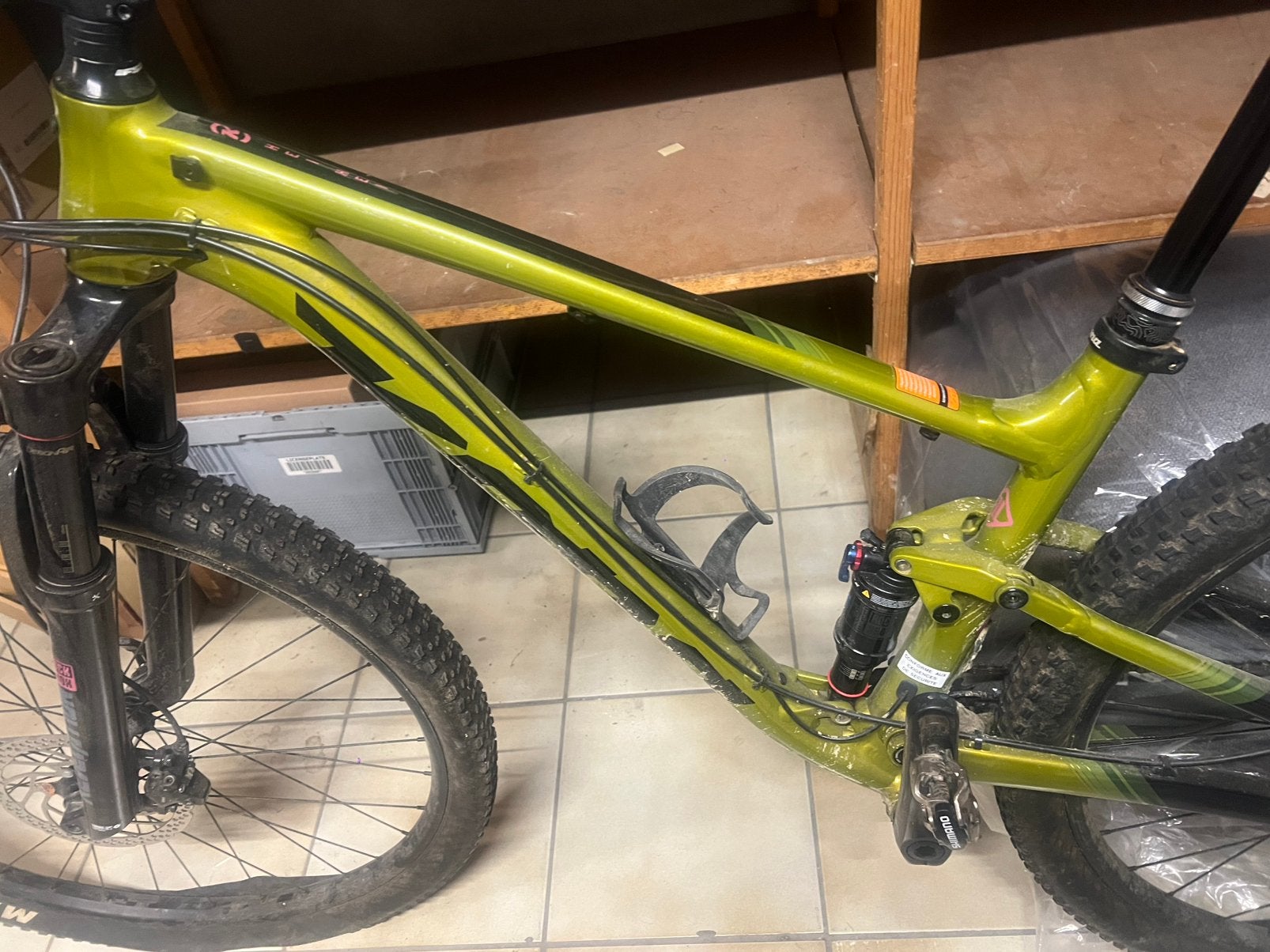 Kona hei hei mtb platte banden maar zo goed als nieuw, Fietsen en Brommers, Ophalen, Zo goed als nieuw