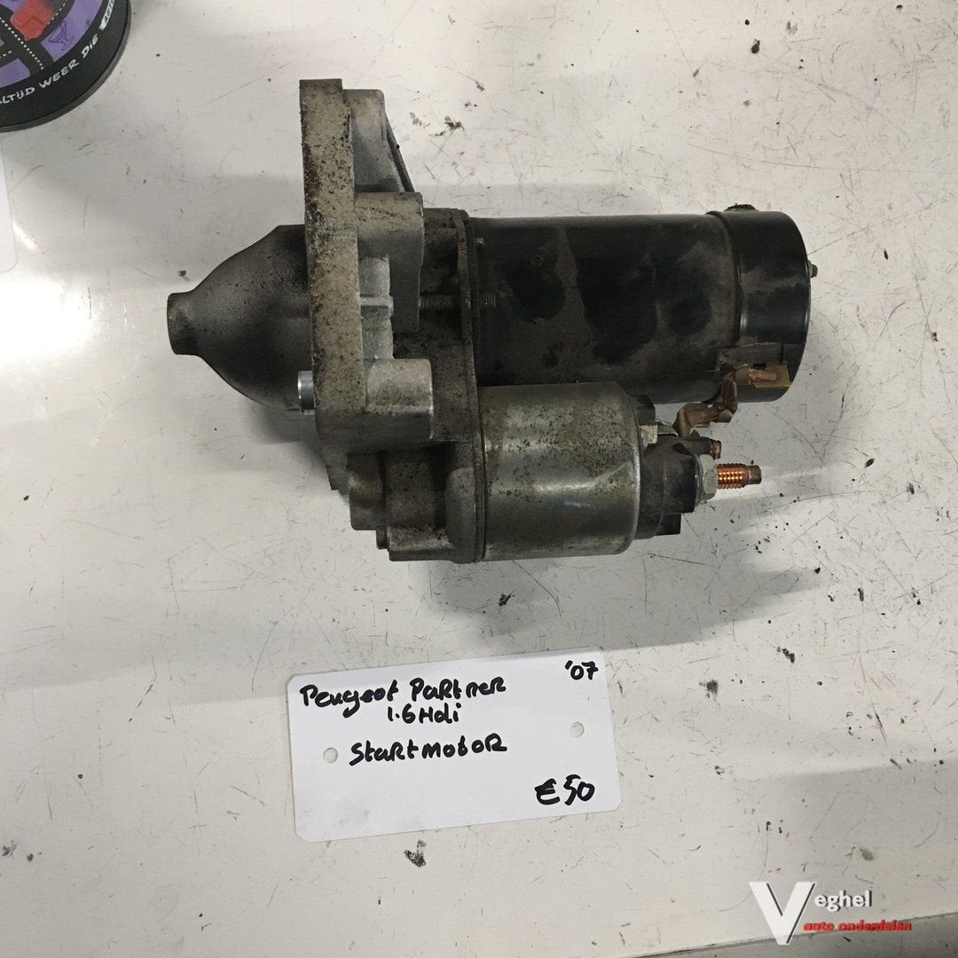 Peugeot Partner 1.6 HDI 2007 Startmotor, Auto-onderdelen, Gebruikt, -, -, Ophalen of Verzenden