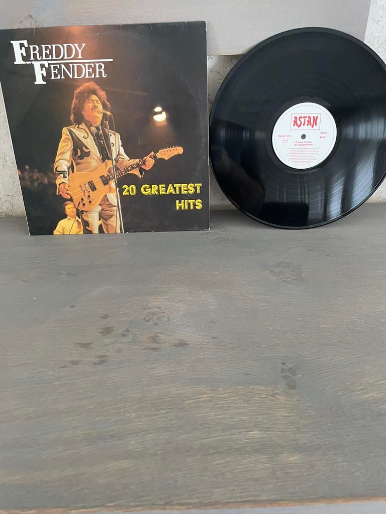 Freddy Fender – 20 Greatest Hits (Vinyl LP), Cd's en Dvd's, Vinyl | Latin en Salsa, Gebruikt, Ophalen of Verzenden