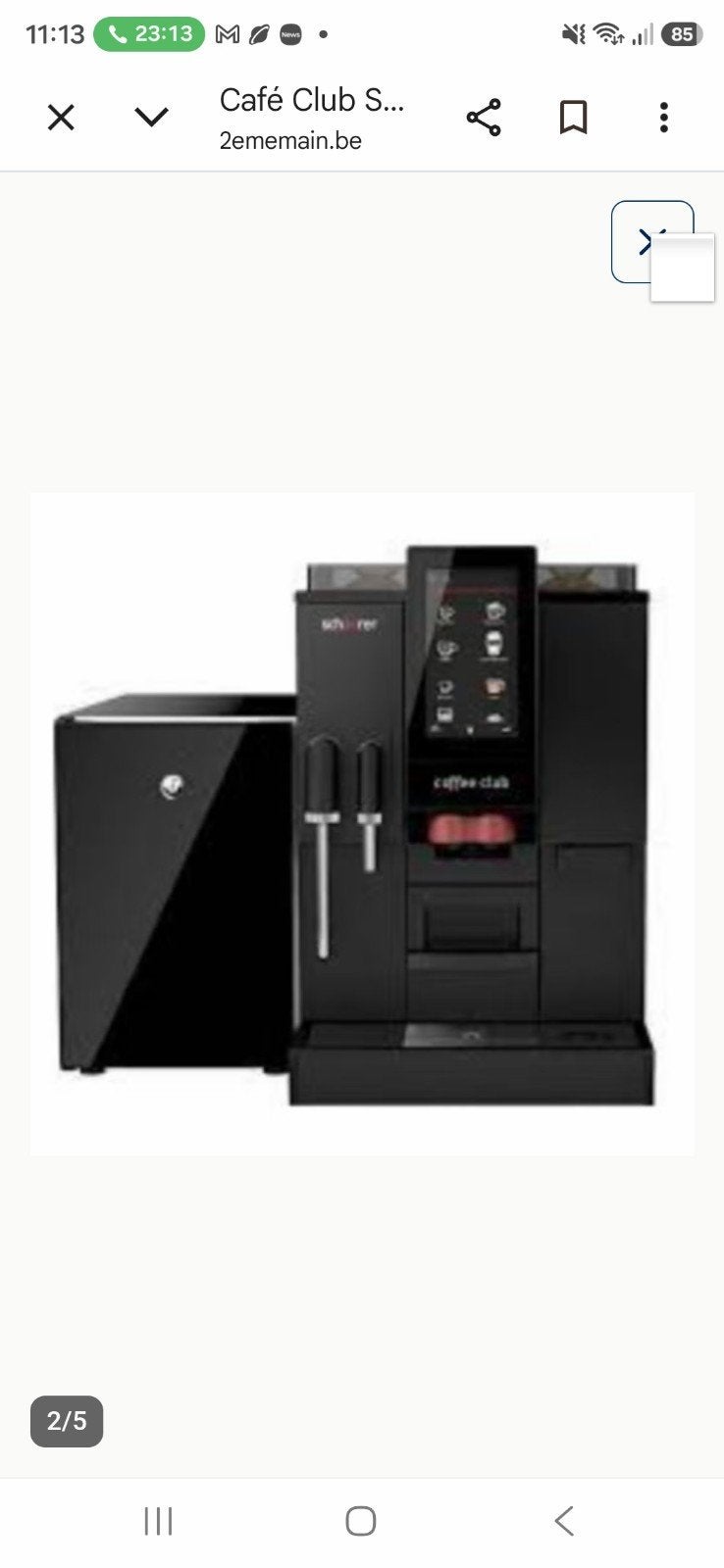 machine a expresso automatique schaerer 2000 euro, Enlèvement ou Envoi
