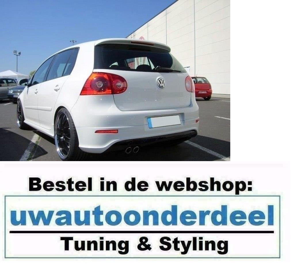 Achterbumper 1 uitlaat R32 look Geschikt Voor Golf 5, Envoi