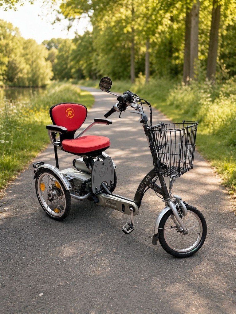Electrische Van Raam Easy Go Scootmobiel, Driewielfiets., Ophalen of Verzenden, Gebruikt