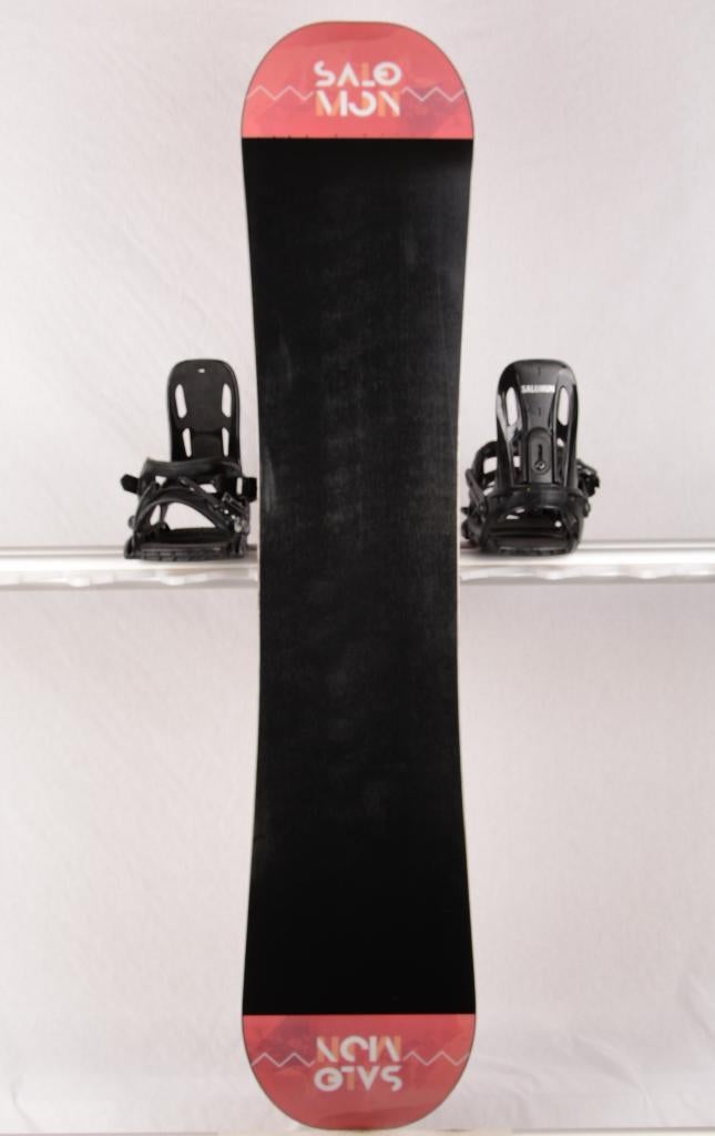150 snowboard SALOMON WILD CARD, red/black, Sport en Fitness, Snowboarden, Ophalen of Verzenden, Gebruikt, Board