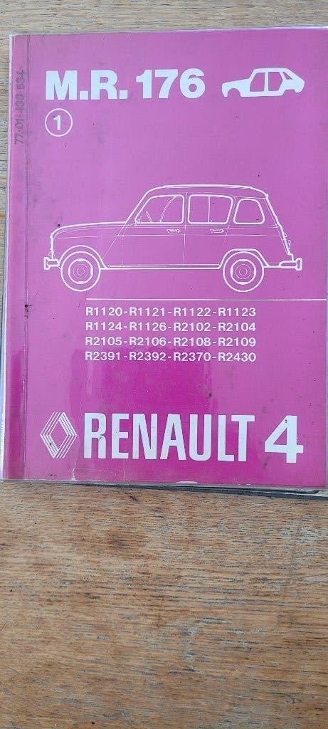 Renault 4 (4L) - M.R. 176, Enlèvement