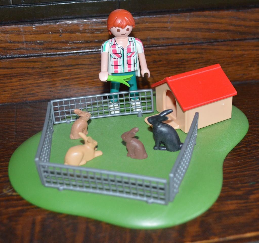 Clapier à lapins Playmobil, Enlèvement ou Envoi, Comme neuf, Ensemble complet