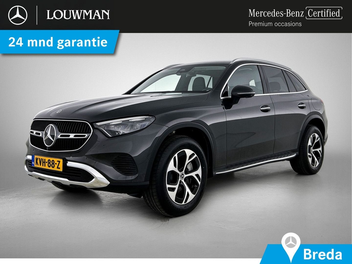 Mercedes-Benz GLC 300 e 4MATIC Plug-In Hybride | Trekhaak |, Auto's, Automaat, Zwart, Navigatiesysteem, GLC
