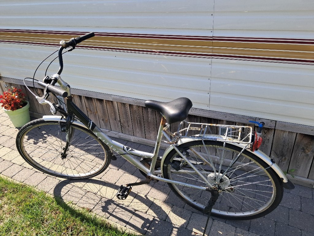 Dames fiets, Ophalen, Gebruikt
