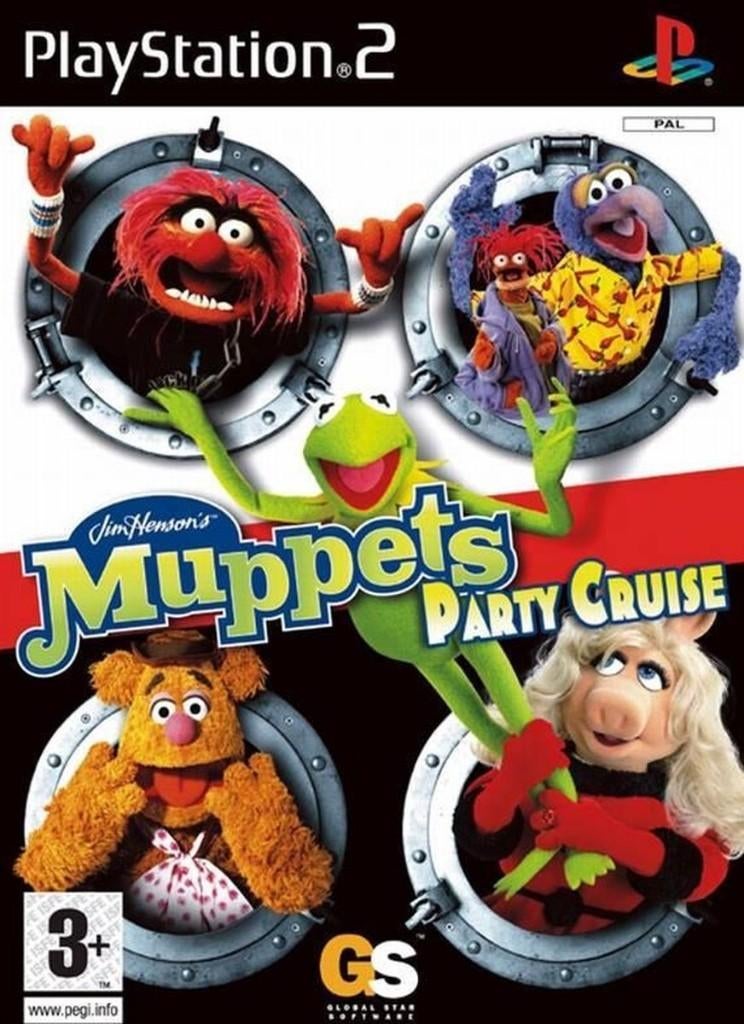 Muppets Party Cruise, Consoles de jeu & Jeux vidéo, Jeux | Sony PlayStation 2, Enlèvement ou Envoi, 1 joueur, Autres genres, Utilisé