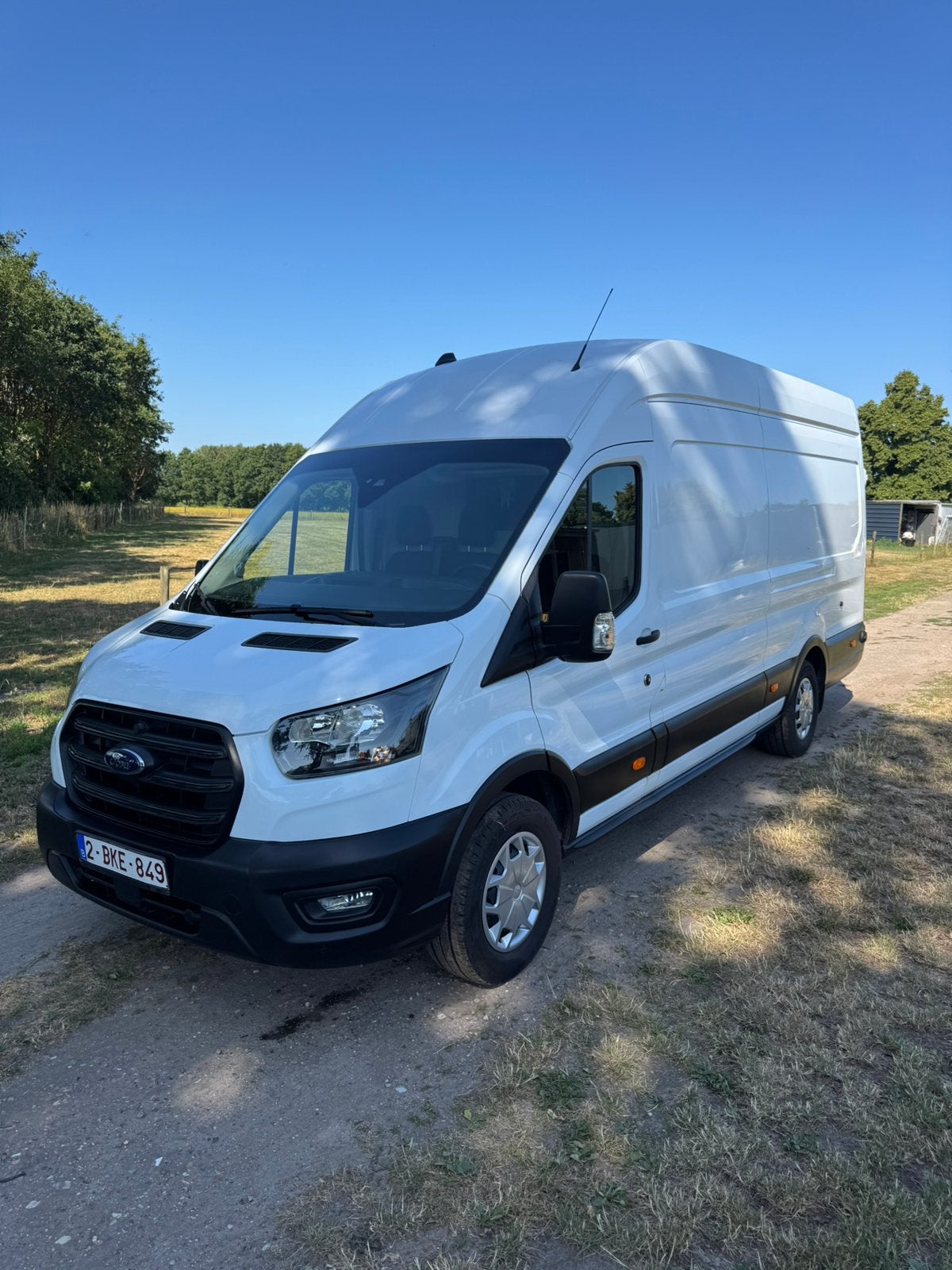 Campervan ford transit 2023, Caravans en Kamperen, Buscamper of Camperbus, Caméra de recul, Koelkast, Ford