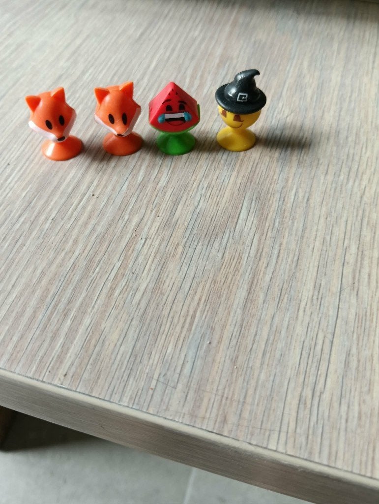 Emoij s gezocht   lede, Enlèvement