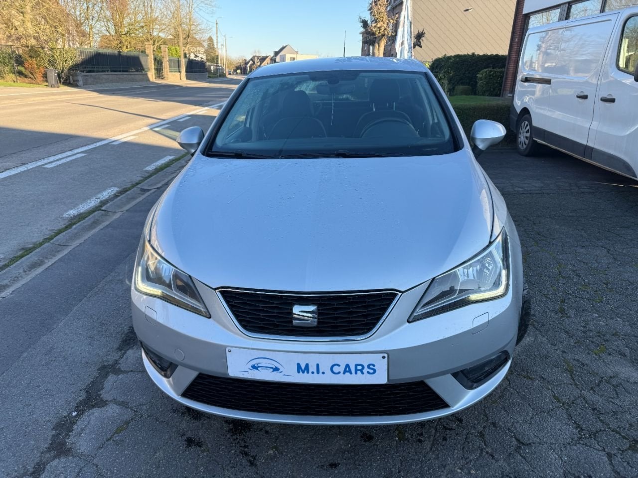 SEAT Ibiza Style 1.0 TSI DSG (année de construction 2017), Autos, Seat, Cuir, Argent ou Gris, Achat, Phares entièrement LED