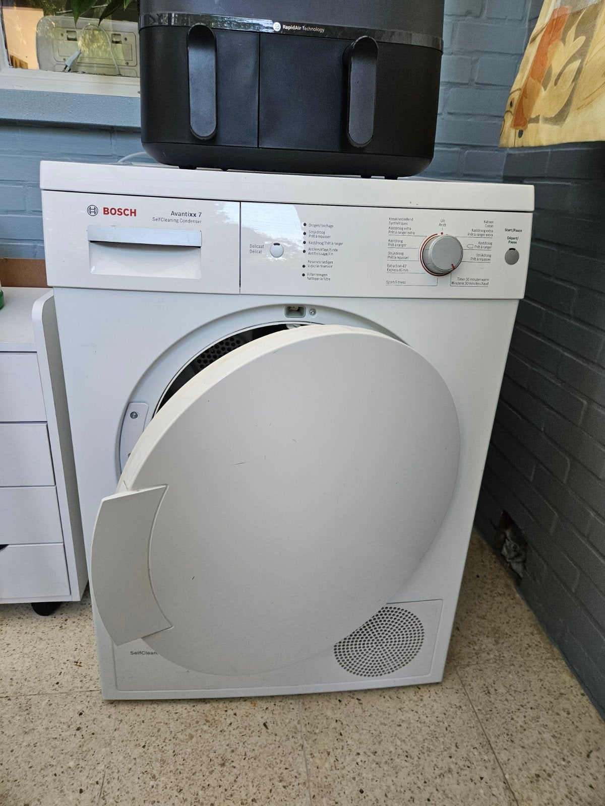 Sécheuse Bosch à vendre, Electroménager, Sèche-linge, 6 à 8 kg, Chargeur frontal, Enlèvement, Utilisé