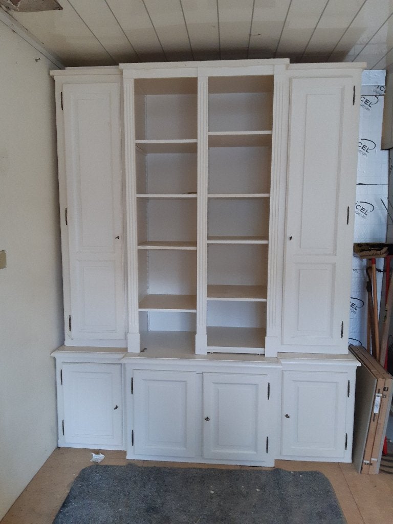 Landelijke wandkast, Ophalen, Overige materialen, 200 cm of meer, 150 tot 200 cm