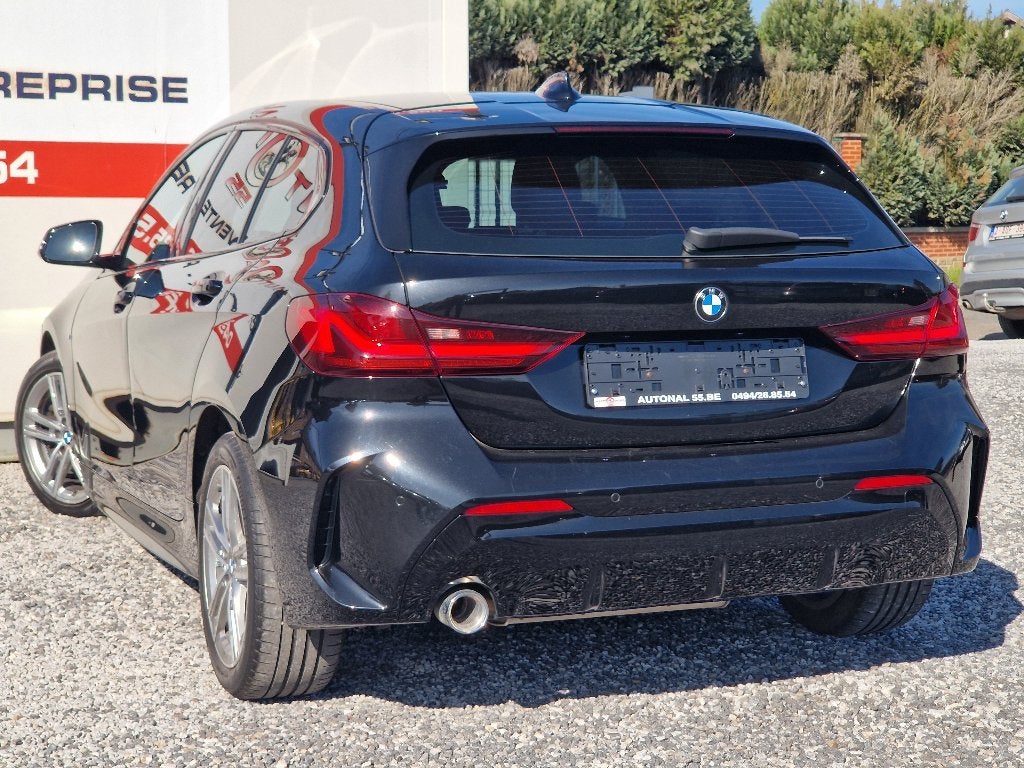 BMW 116 d PACK M SPORT*CARNET*XENON*GPS*LEER*CARPLAY*PDC, Auto's, Dealer onderhouden, 1 Reeks, Zwart, Leder