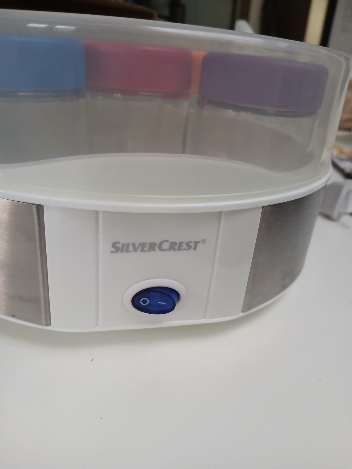 Yoghurt maker Silvercest, Ophalen, Gebruikt