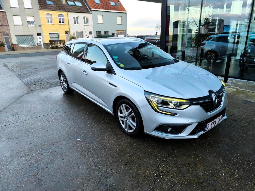Renault Megane 2018, automat, diesel 1.5, euro 6, Autos, Argent ou Gris, Achat, Euro 6, Noir