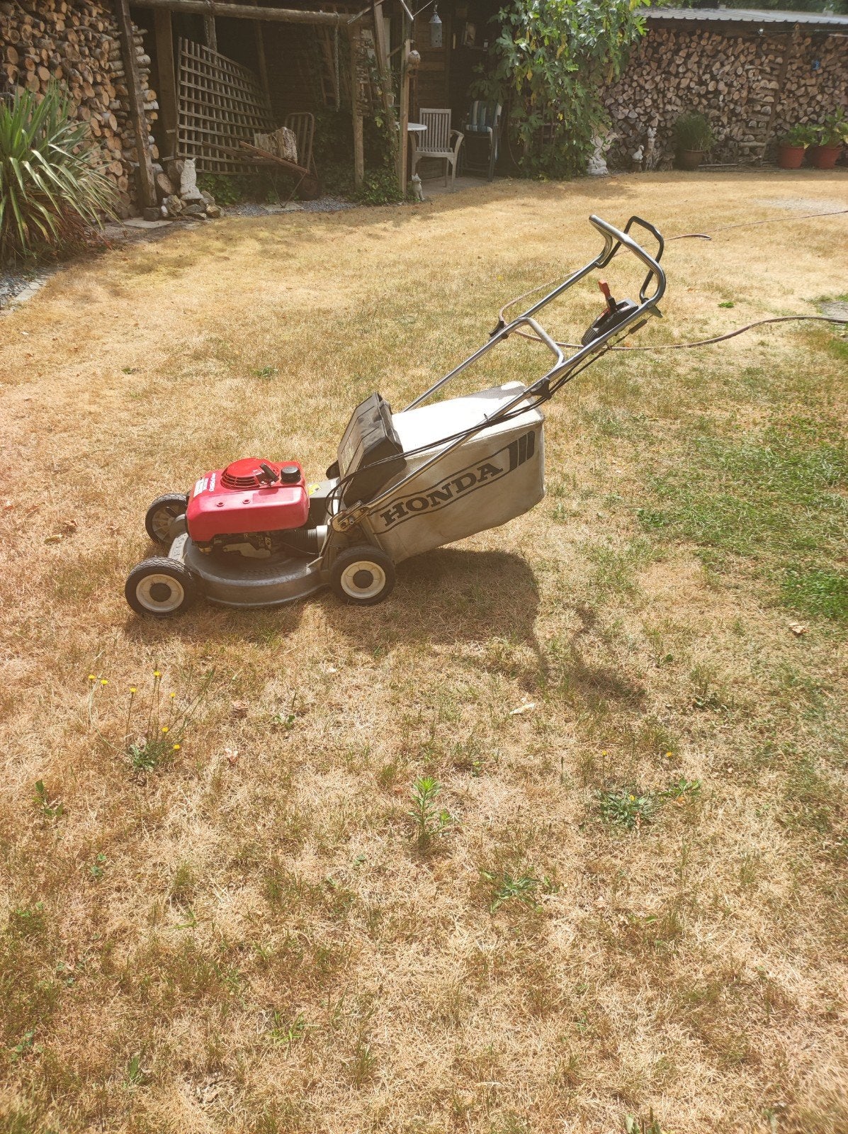 Grasmaaier, Tuin en Terras, Grasmaaiers, Ophalen, Cirkelmaaier, Honda, 40 t/m 49 cm