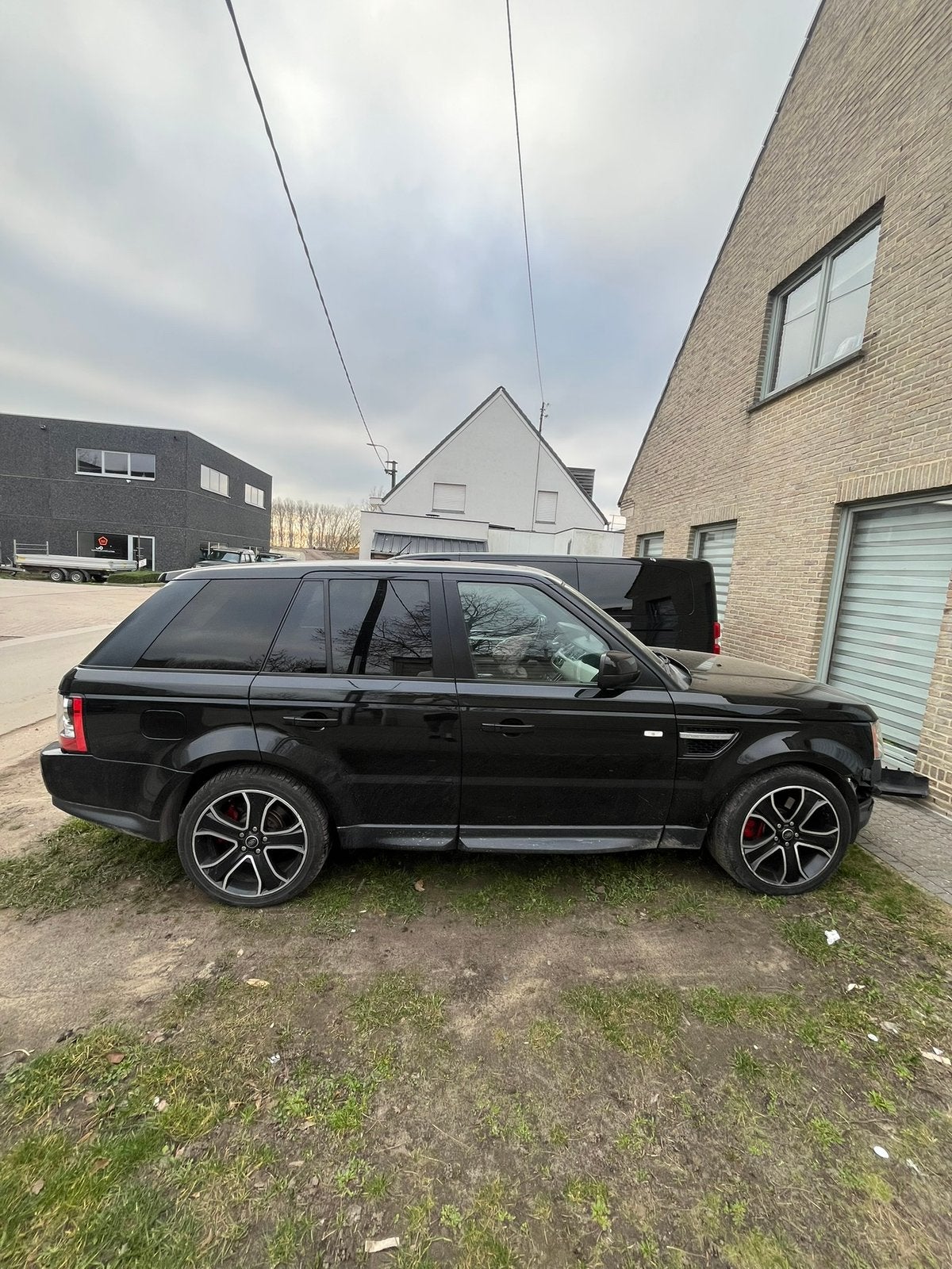 Range Rover Sport SDV6 245 pk  2013  Lichte vracht, Auto's, Automaat, Euro 5, Zwart, Zwart