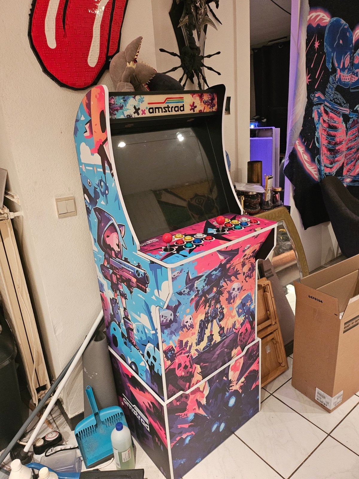 borne arcade, Enlèvement ou Envoi, 2 joueurs, Utilisé, Un ordinateur