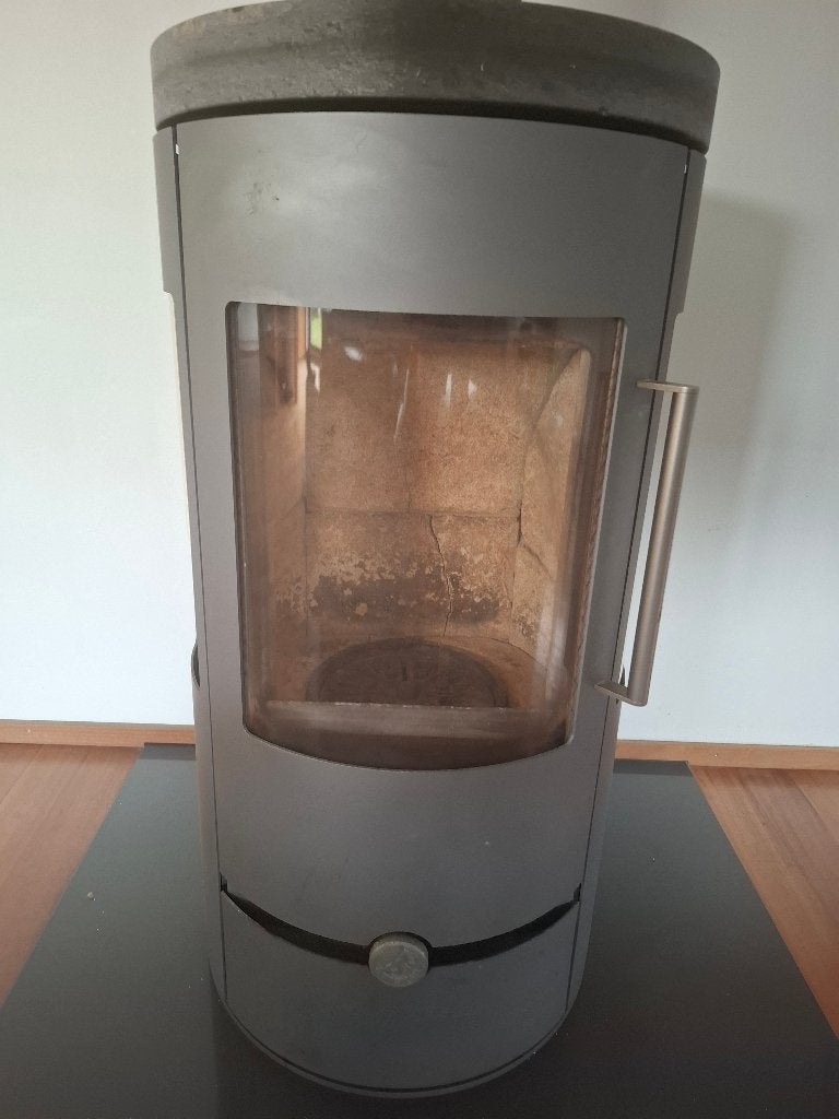 Dan Skan Nuro 100 Houtkachel - Gebruikt, Huis en Inrichting, Kachels, Ophalen, Gebruikt, Houtkachel, Vrijstaand
