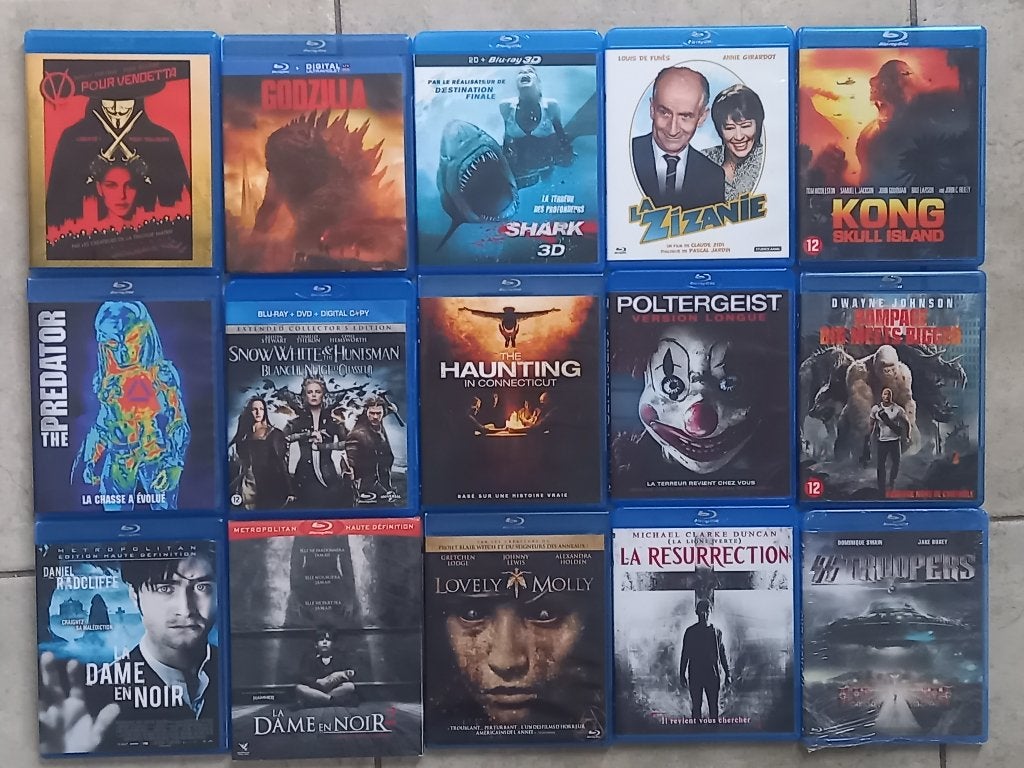 lot blu ray ou 3,50€ piece en état neuf, CD & DVD, Enlèvement ou Envoi, Comme neuf, Autres genres