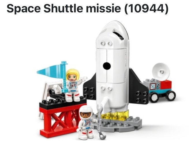 Duplo Space Shuttle (astronaut), Kinderen en Baby's, Ophalen, Nieuw, Space, Duplo