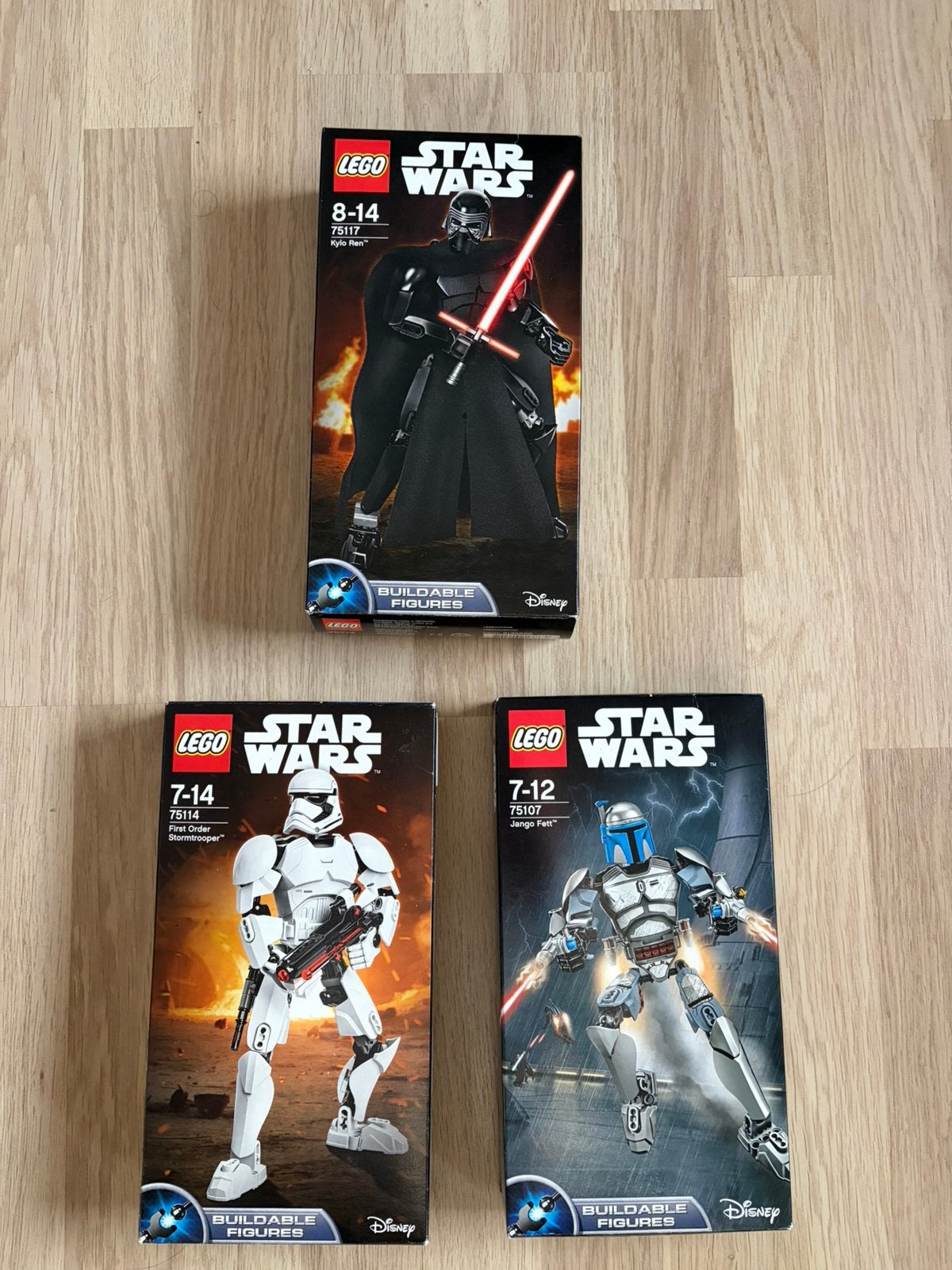 Lego 75117 - 75107 - 75114, Ophalen of Verzenden, Zo goed als nieuw, Compleet, Lego
