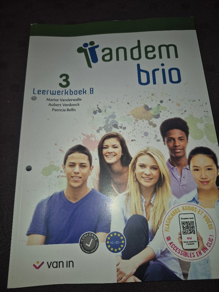 Tandem brio 3 leerwerboek b, Livres, Enlèvement ou Envoi